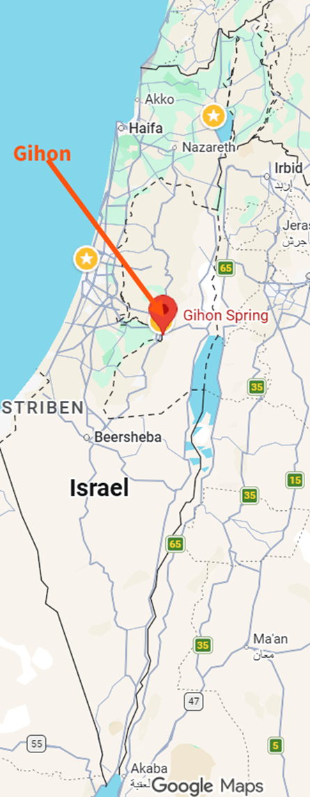 Gihon - Davidsbyen _ Jerusalem