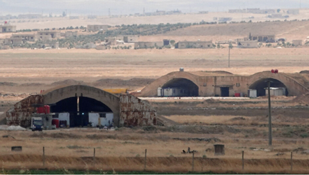 Den syriske flyvebase Abu al-Duhur