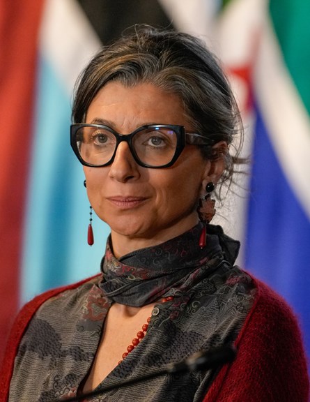 Francesca Albanese, FN's særlige rapportør for menneskerettighedssituationen i de palæstinensiske områder, som Israel har besat siden 1967 