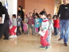 Knesset. Children visiting the house