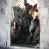 Bethlehem. St George and the dragon in the Church of Nativity